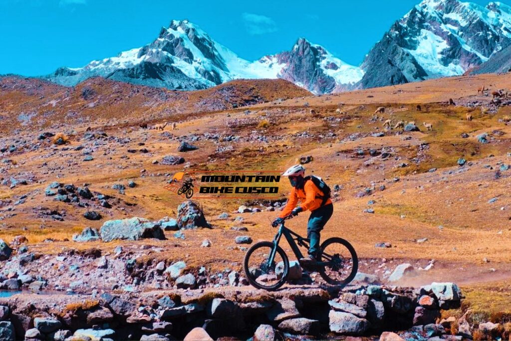 ausangate 7 lakes and rainbow mountain ebiking tour